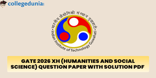 GATE 2026 XH Question Paper with Solutions (Available)- Download Pdf